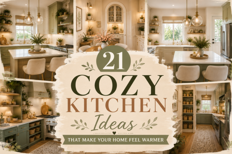 21 Cozy Kitchen Ideas for a Warm and Inviting Home