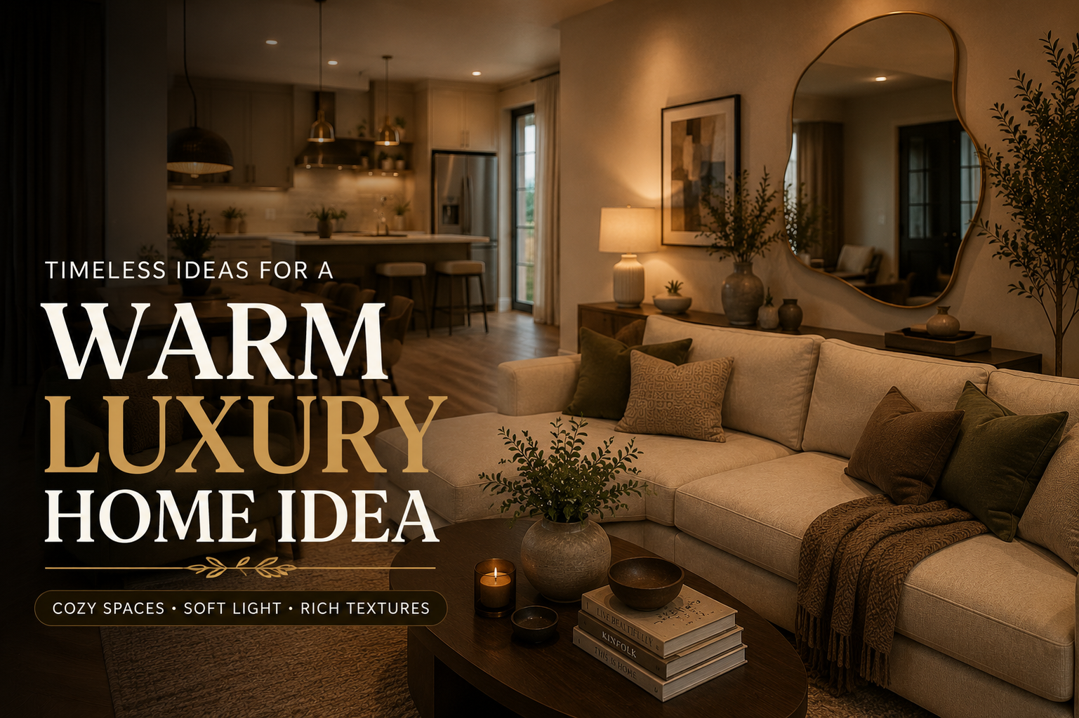 23 Warm Luxury Home Ideas for an Effortlessly Elegant Space